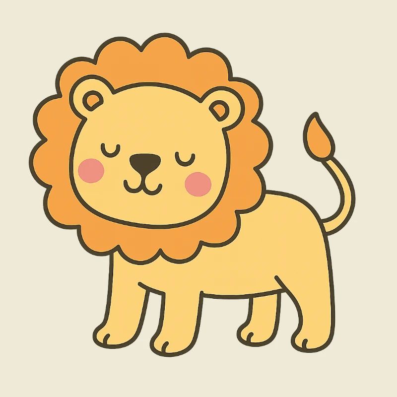 Lion mignon