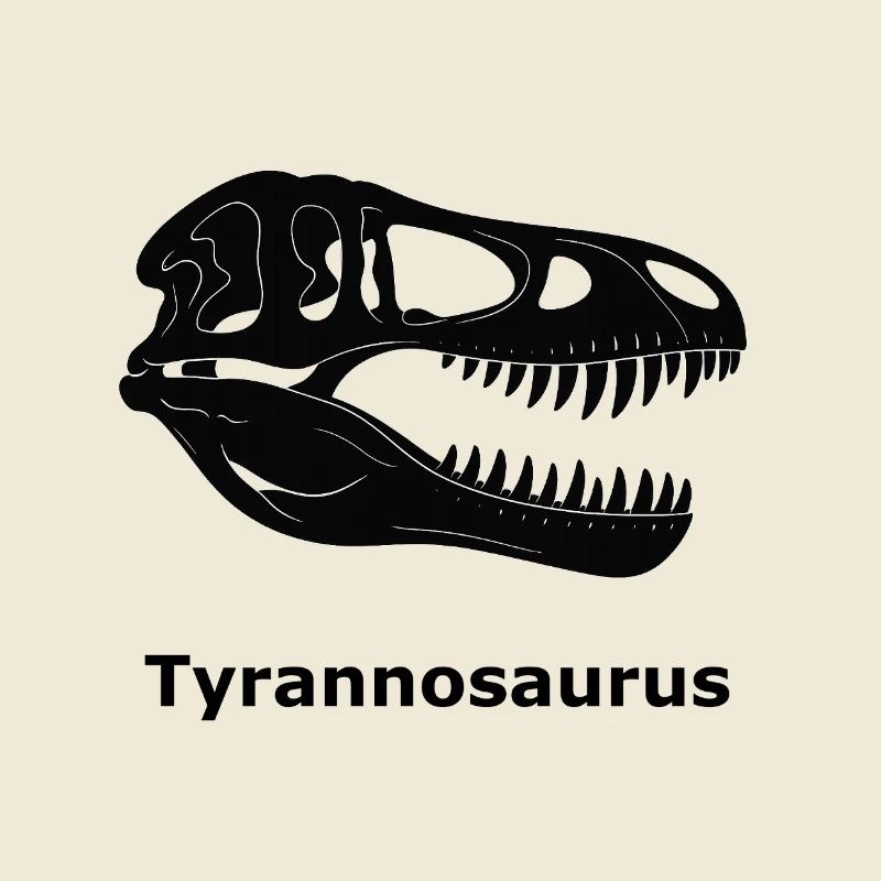 Wissenschaftlicher T-Rex-Schädel