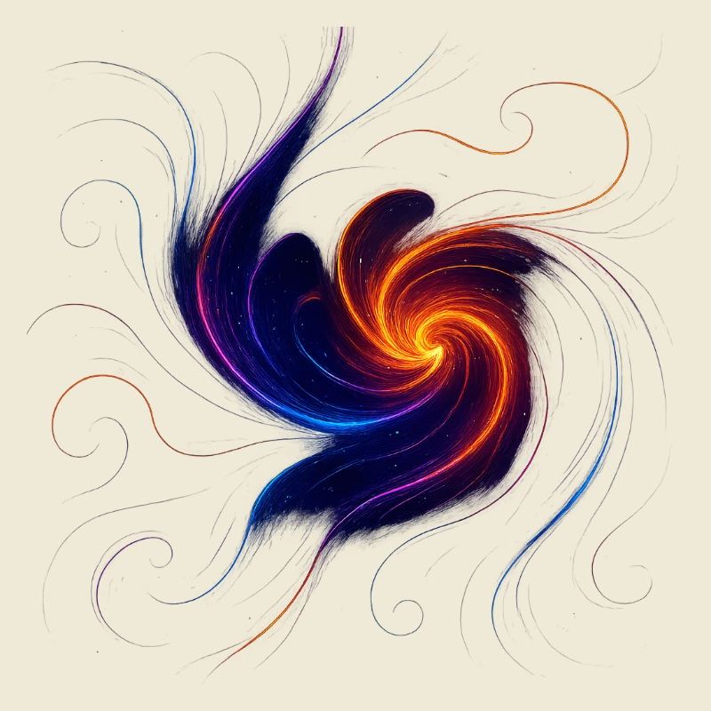 Cosmic Flow – eine Sammlung von lebendigen, galaktischen