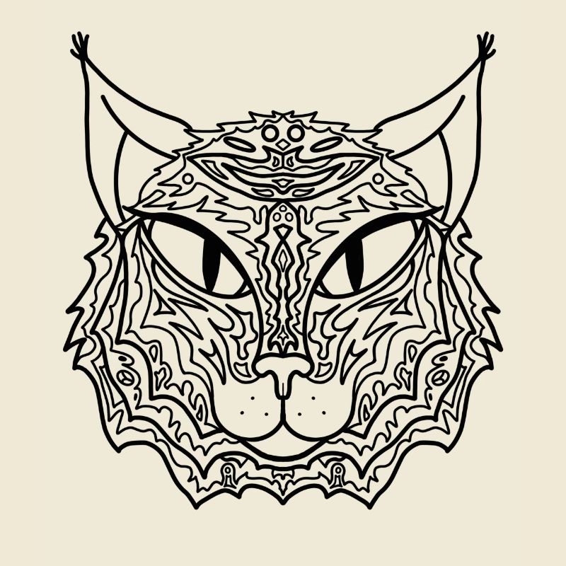Mandala Katze