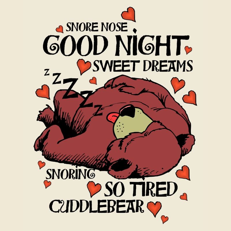 Cuddlebear Sleeping
