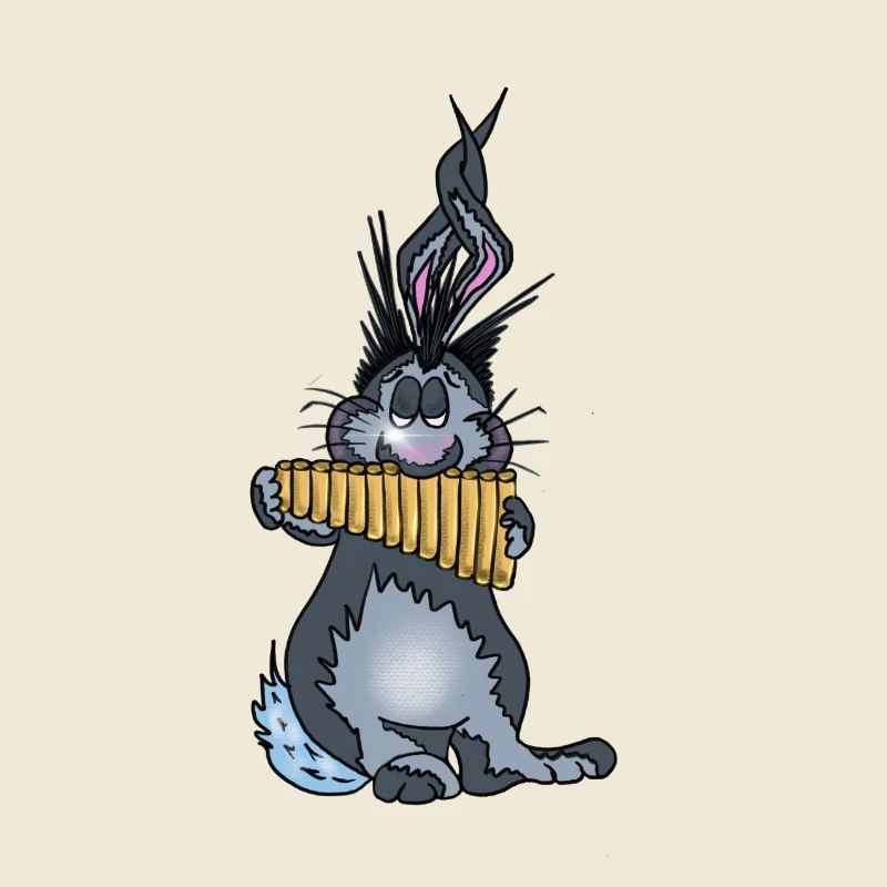 Panpipe lapin