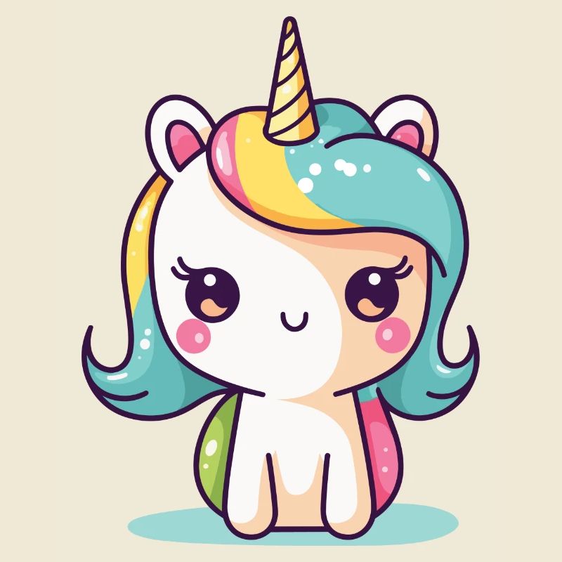 Regenbogen-Einhorn