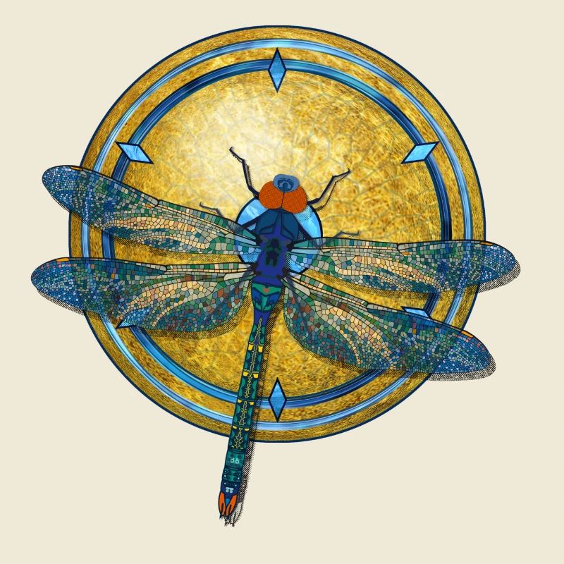 Libelle Jugendstil
