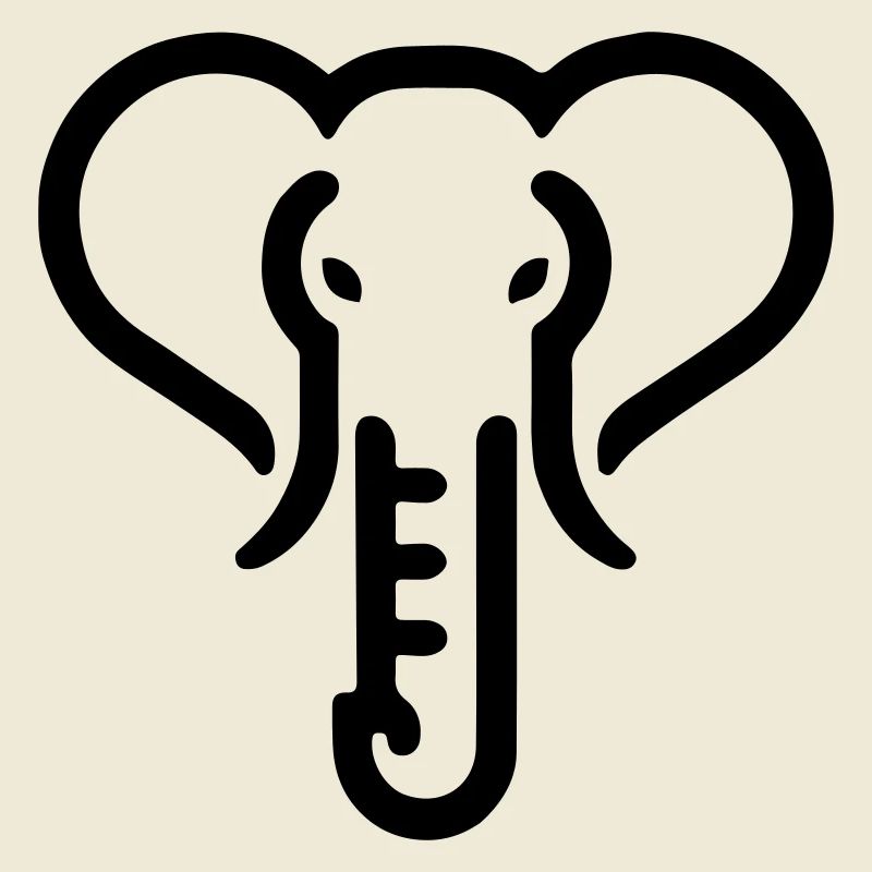Elefant Illustration Geschenkidee