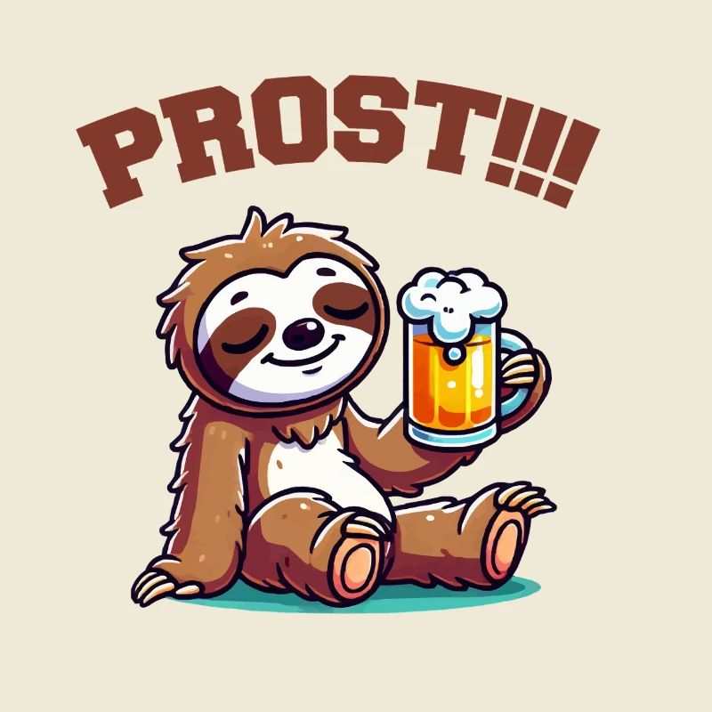 faultier bier comic