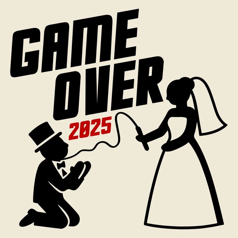 Game Over 2025 Ehe Paar Hochzeit