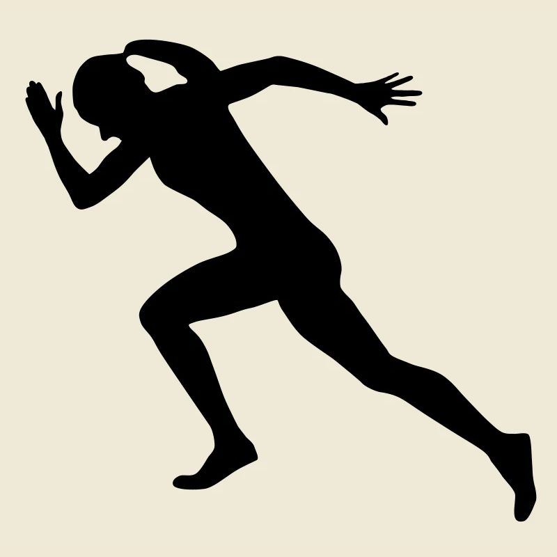sprinter, course, coureur