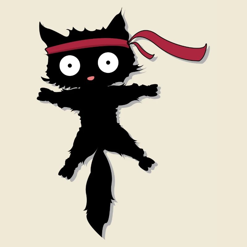Ninja Protecteur en forme de chat