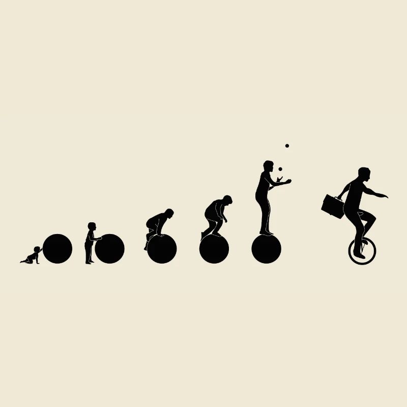 Zirkus evolution Man