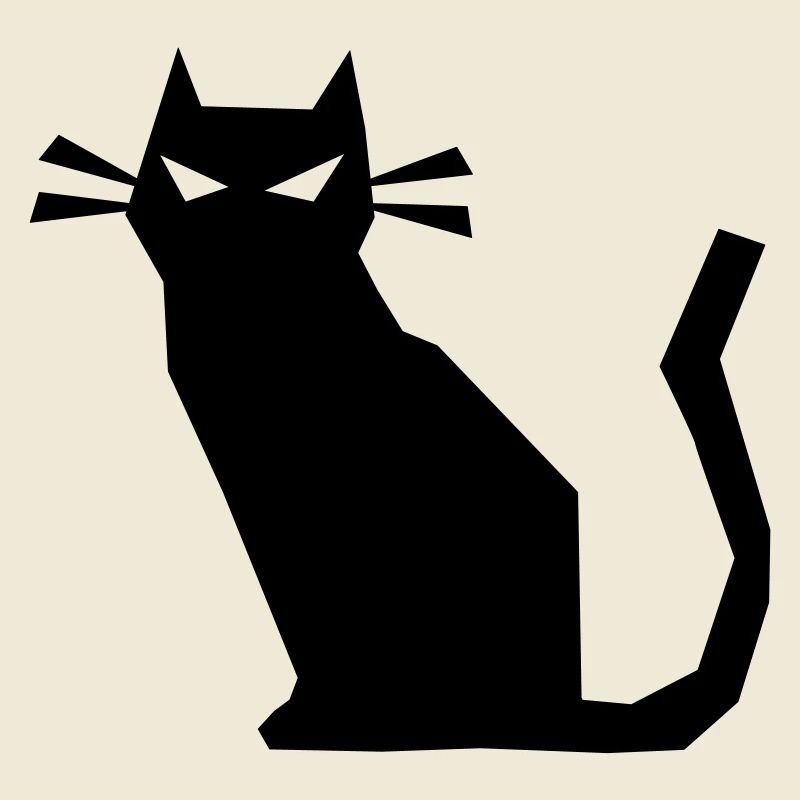 sharp cat evil