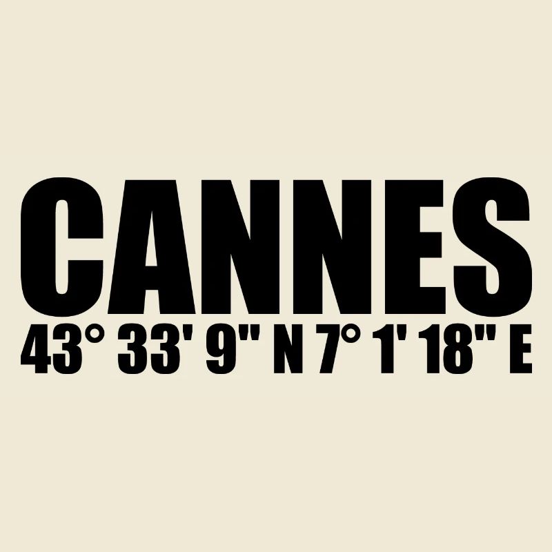Cannes coordinates