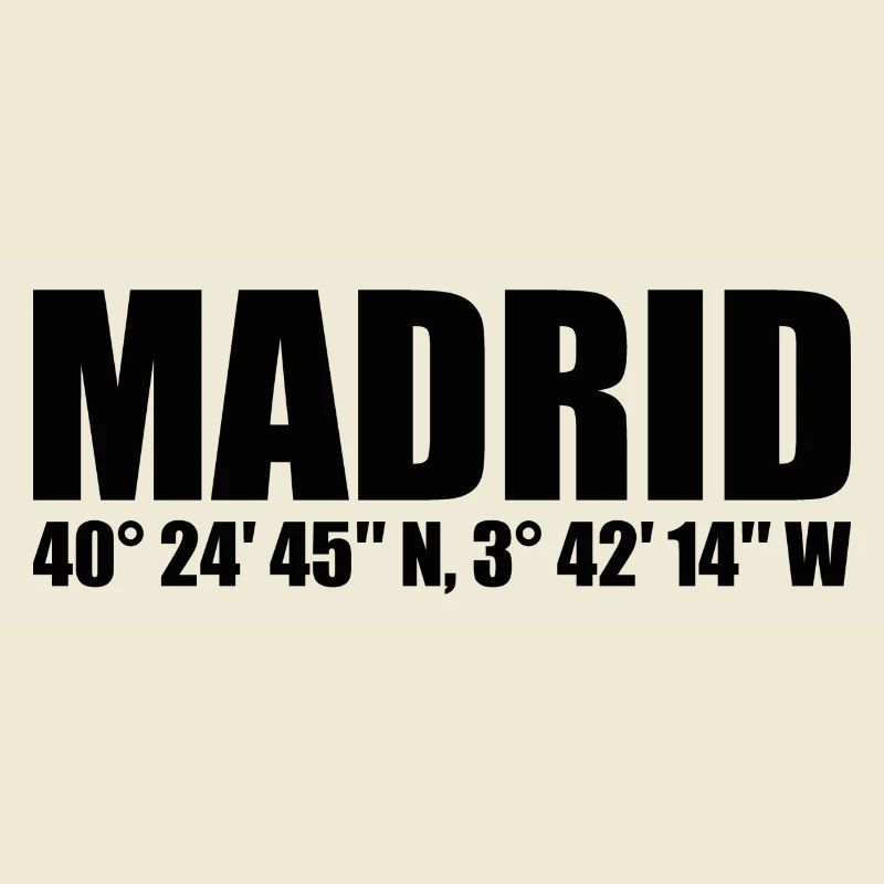 Madrid Coordinates