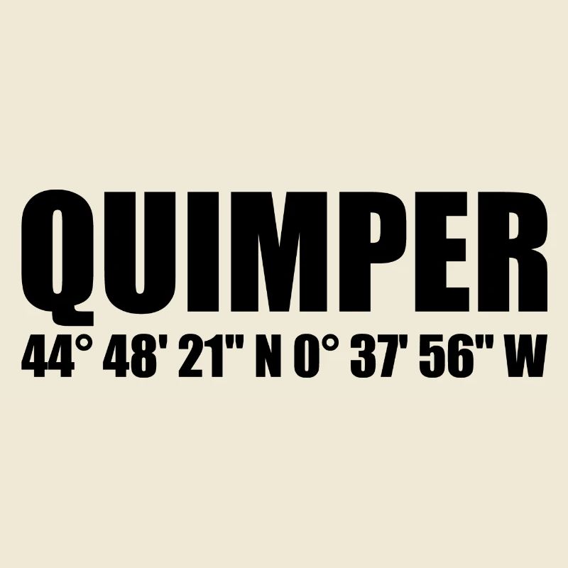 Coordonnées de Quimper
