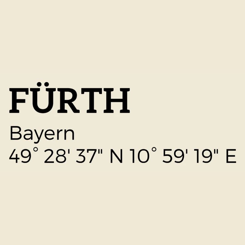 Fürth Bavaria coordinates