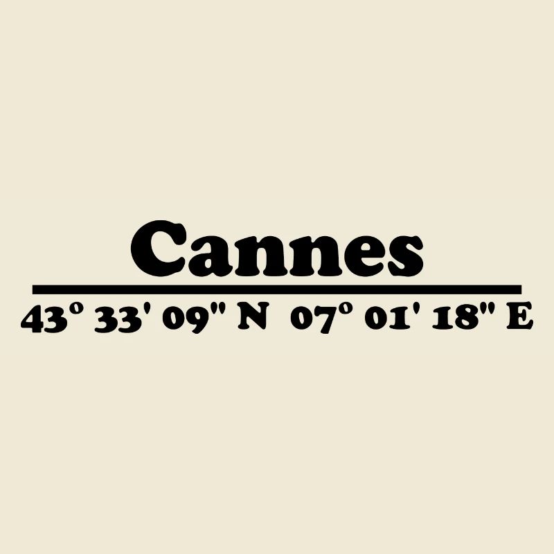Cannes Coordinates