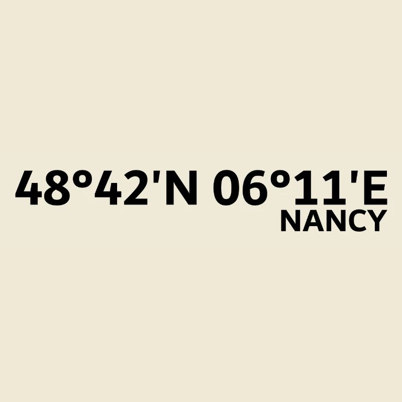 Coordonnées Nancy