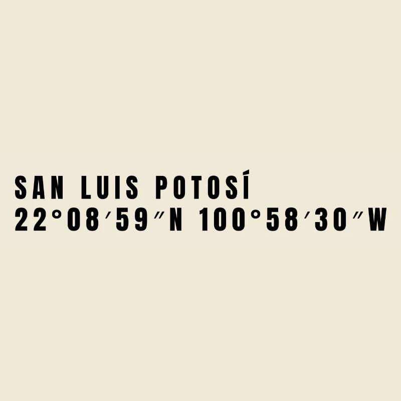 San Luis Potosí Mexico Coordinates