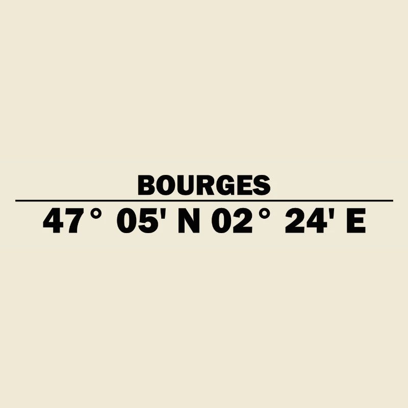 Bourges coordinates