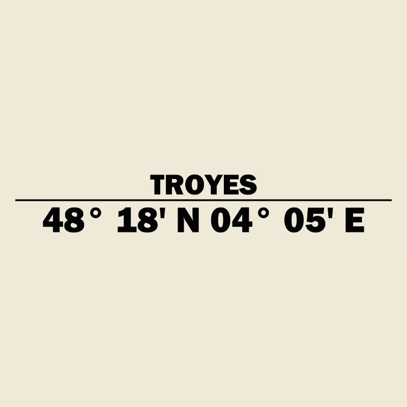 Troyes coordinates