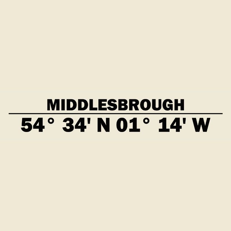 Middlesbrough coordinates