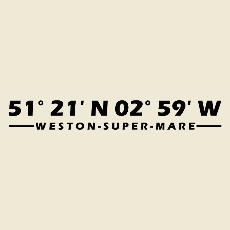 Weston-super-Mare coordinates