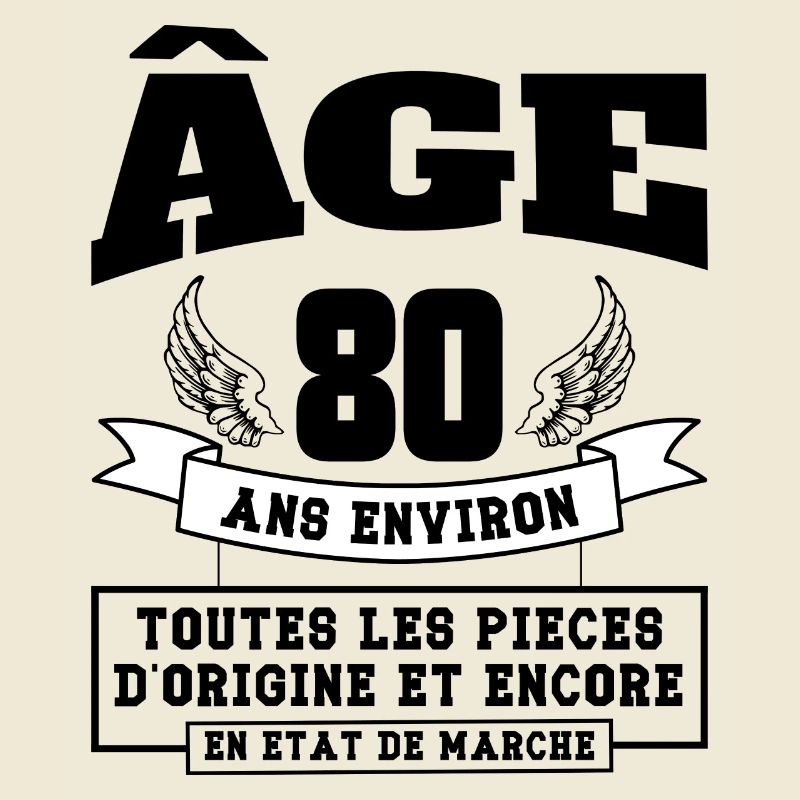 âge 80 ans environ