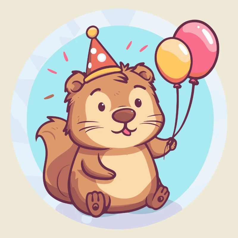 Beaver Birthday Comic