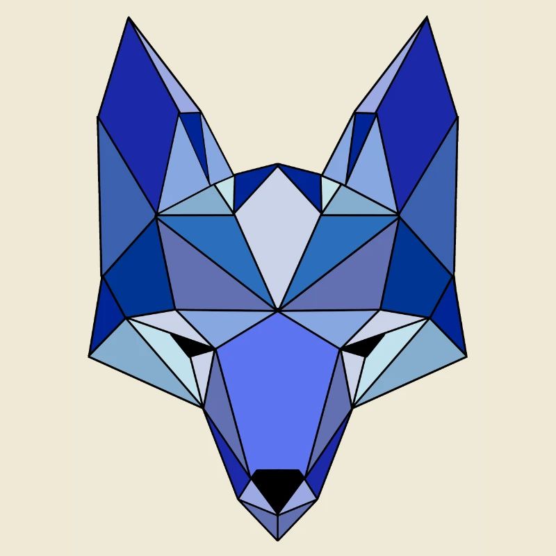 Renard bleu