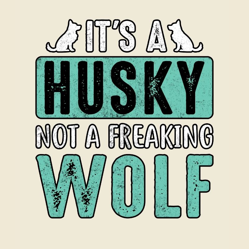 It's a husky not a freaking wolf