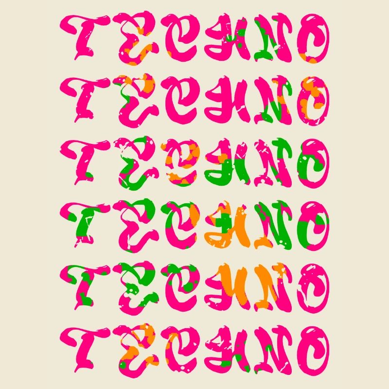 Techno coloré