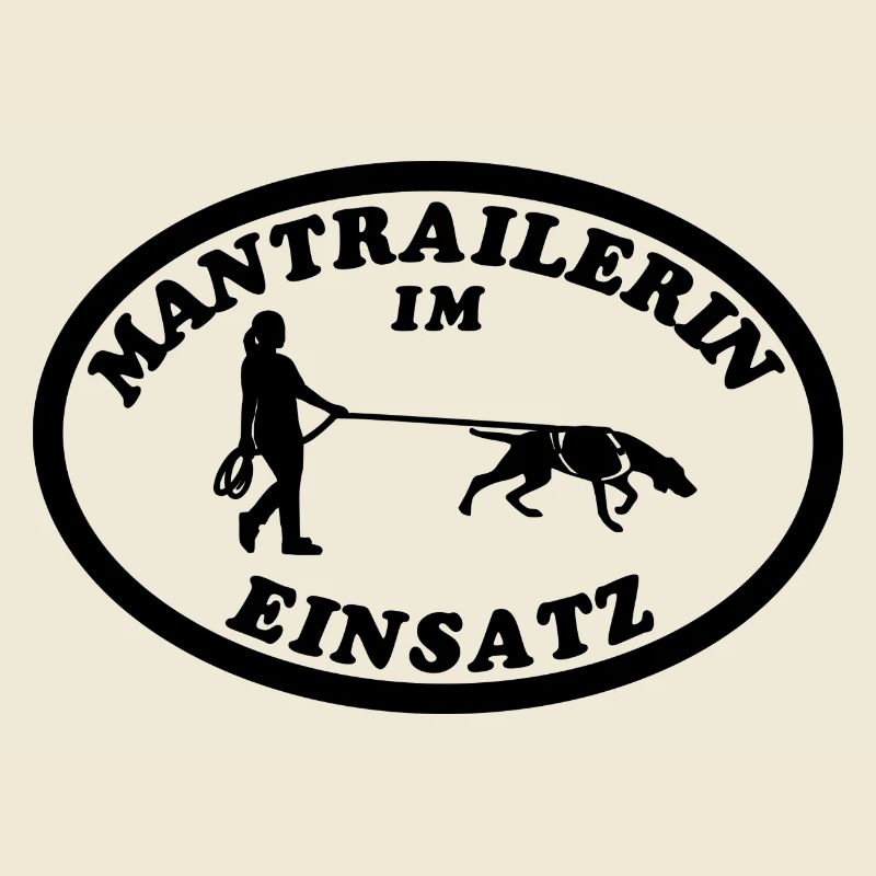 Mantrailerin im Einsatz MT