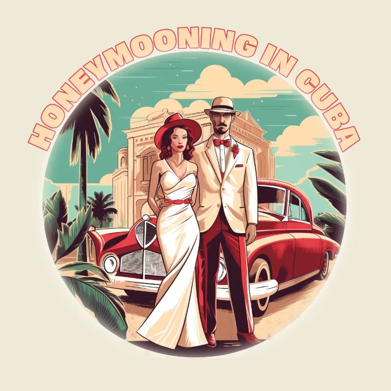 Lune de miel à Cuba.