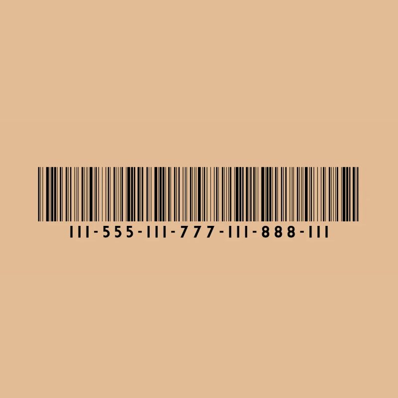 Barcode bar code strip codes