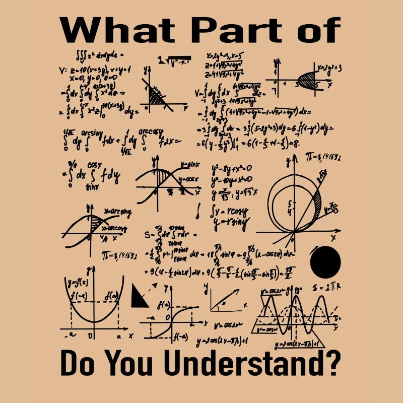 Mathematics Teacher Gift - Math Formulas