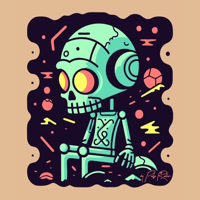Robots de dessins animés dans l’espace : repenser