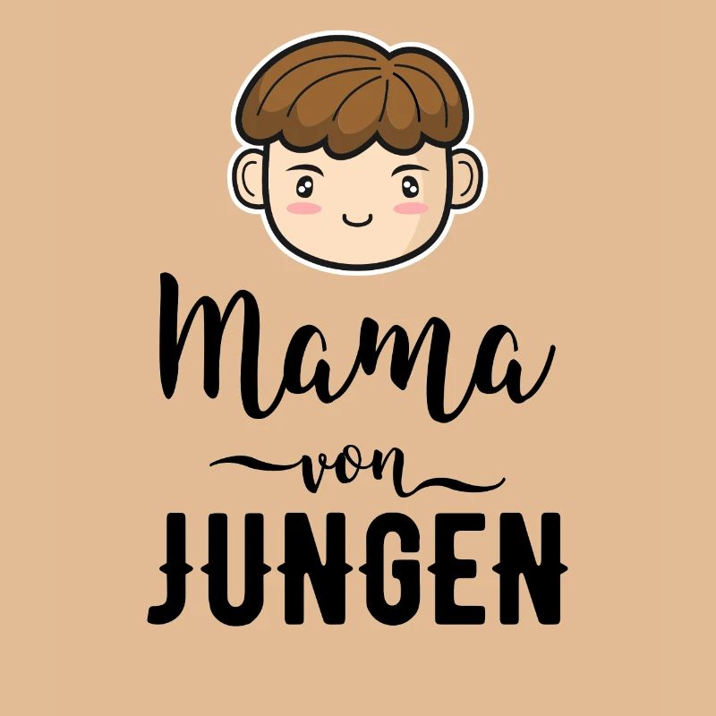 Mama von Jungen Geschenk Mutter Muttertag