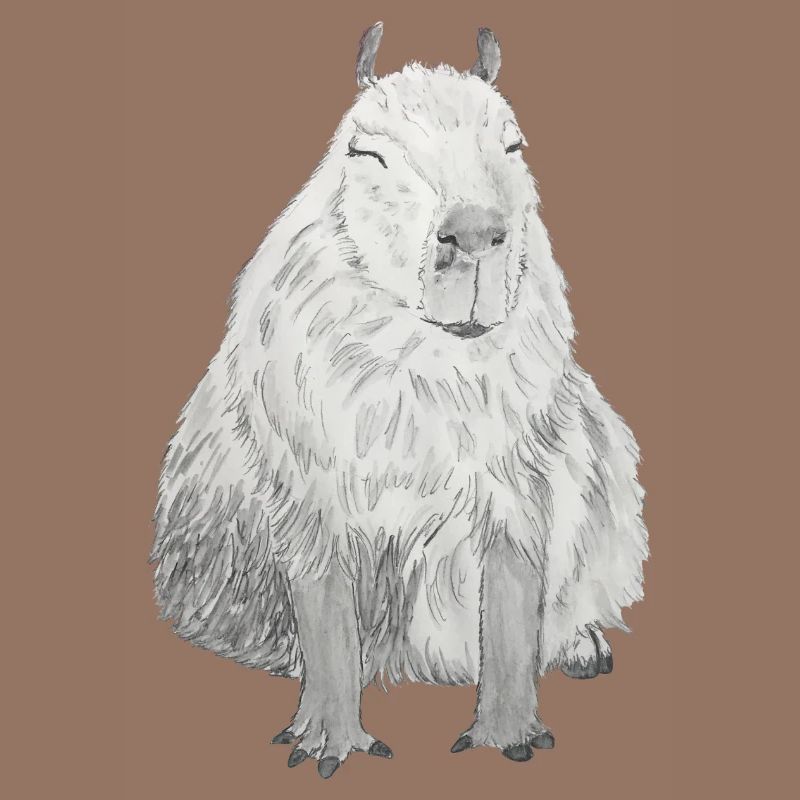 mignon capybara capybara capibara cochon d’Inde