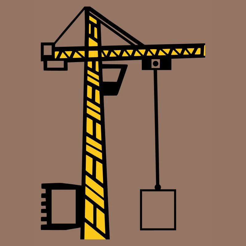 Construction crane crane Hebekran construction