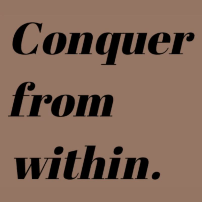 Black Modern Conquer From Within