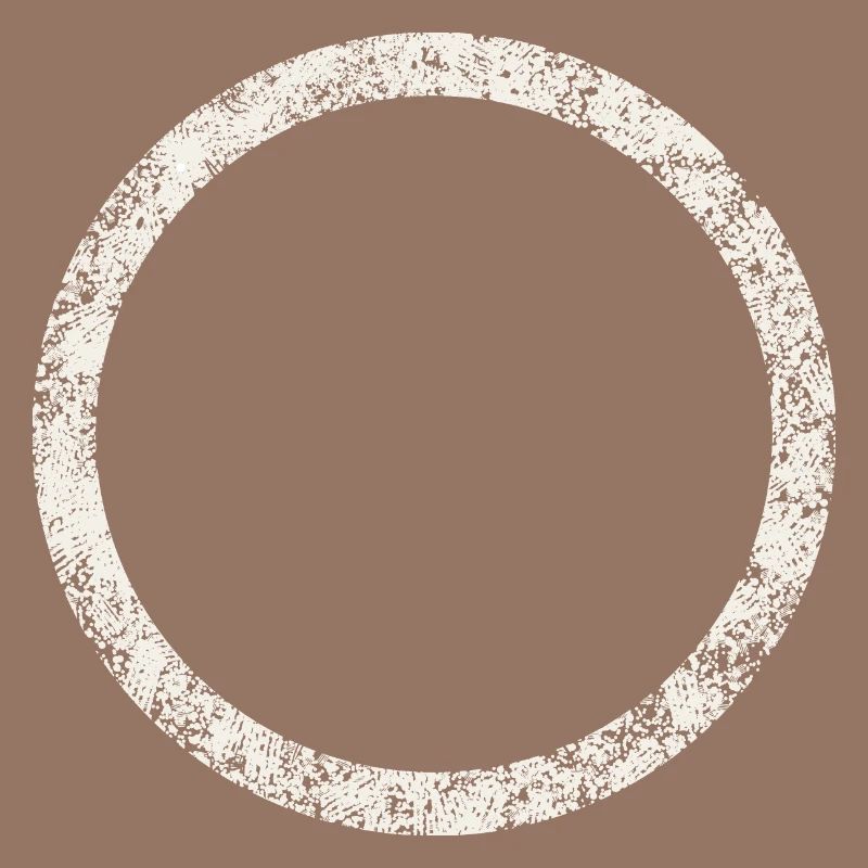 Circle / Frame (Blank) Ornament