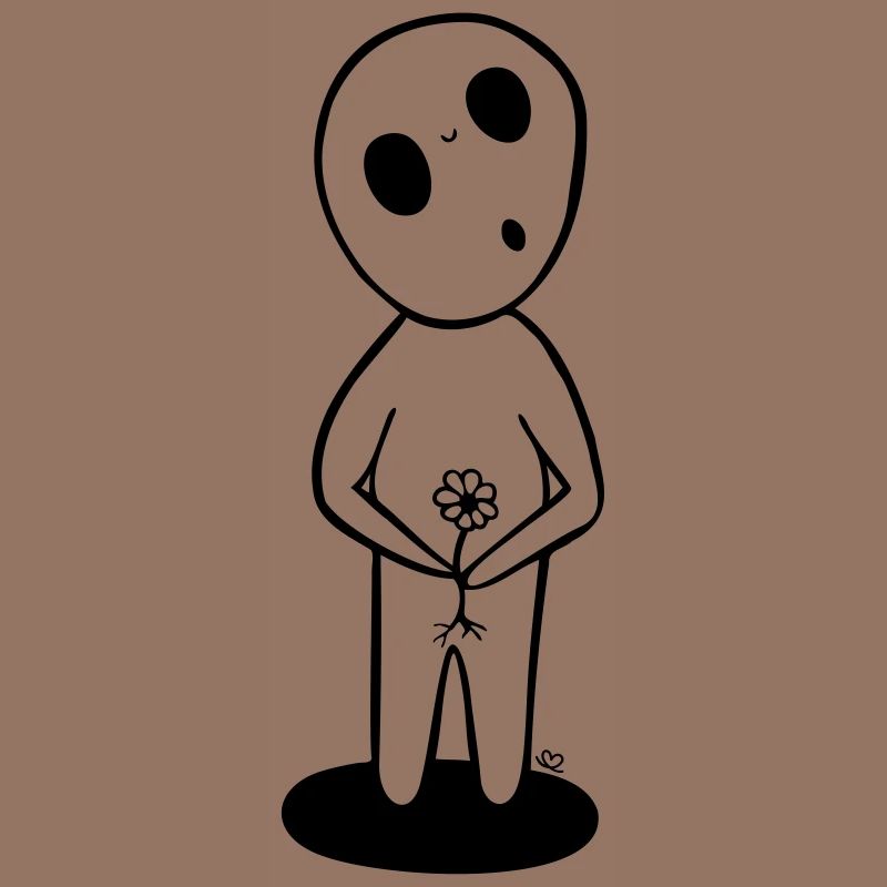 SYLVANN : le Sylvain à la fleur - version noire