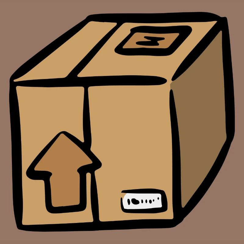 Parcel Post Dispatch Logistics Parcel delivery man