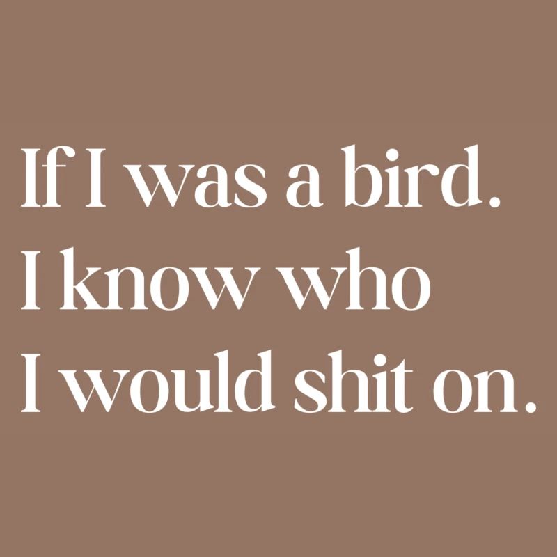 Wenn ich ein Vogel wäre