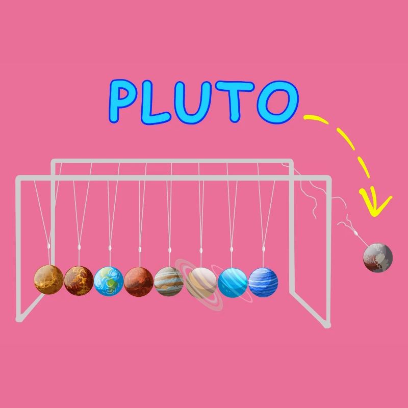Never Forget Pluto Lustiges Planet Pluto