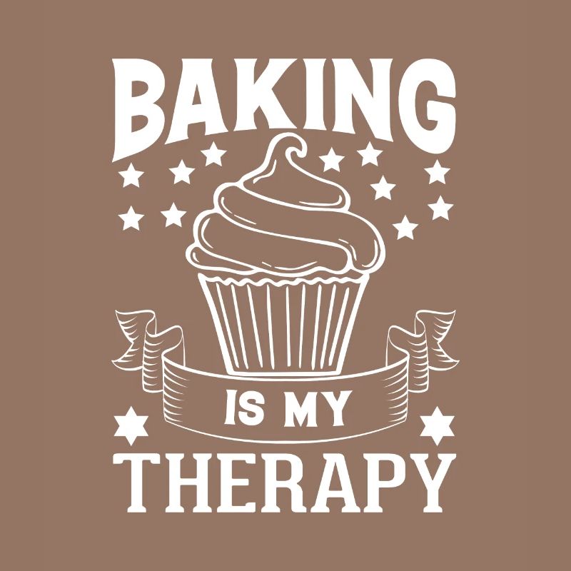 Baking Is My Therapy funny, Baking, Cooking