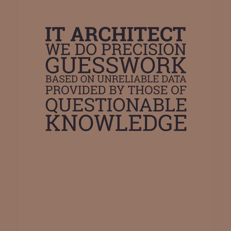 « Devinettes d’architectes informatiques | Architecture informatique »