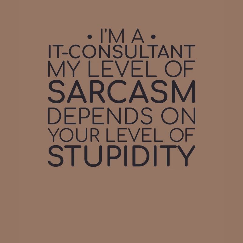 "IT Consultant Sarcasm | IT Consulting"
