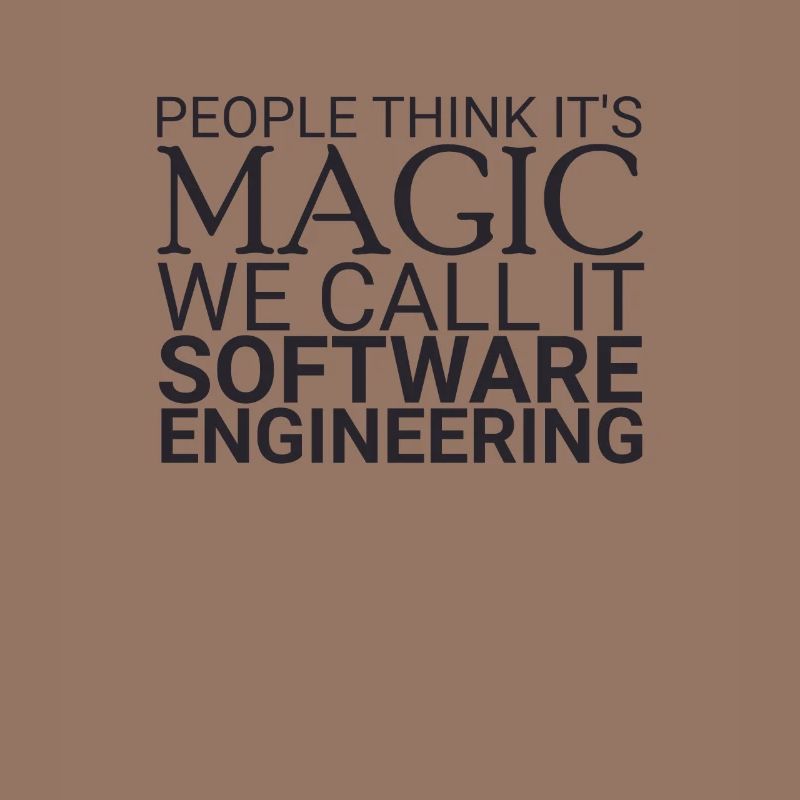 "Software Engineer Magic | Programming"