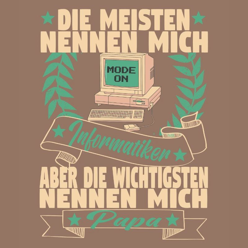 Informatik Computer Programmierer Entwickler Vater
